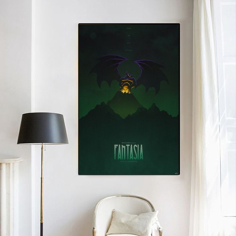 Fantasia 1940 MOVIE Poster Canvas Wall Art Home Decor (No Frame) - Image 4
