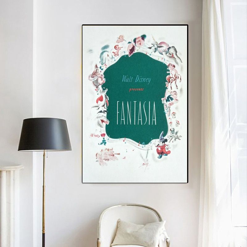 Fantasia 1940 MOVIE Poster Canvas Wall Art Home Decor (No Frame) - Image 4