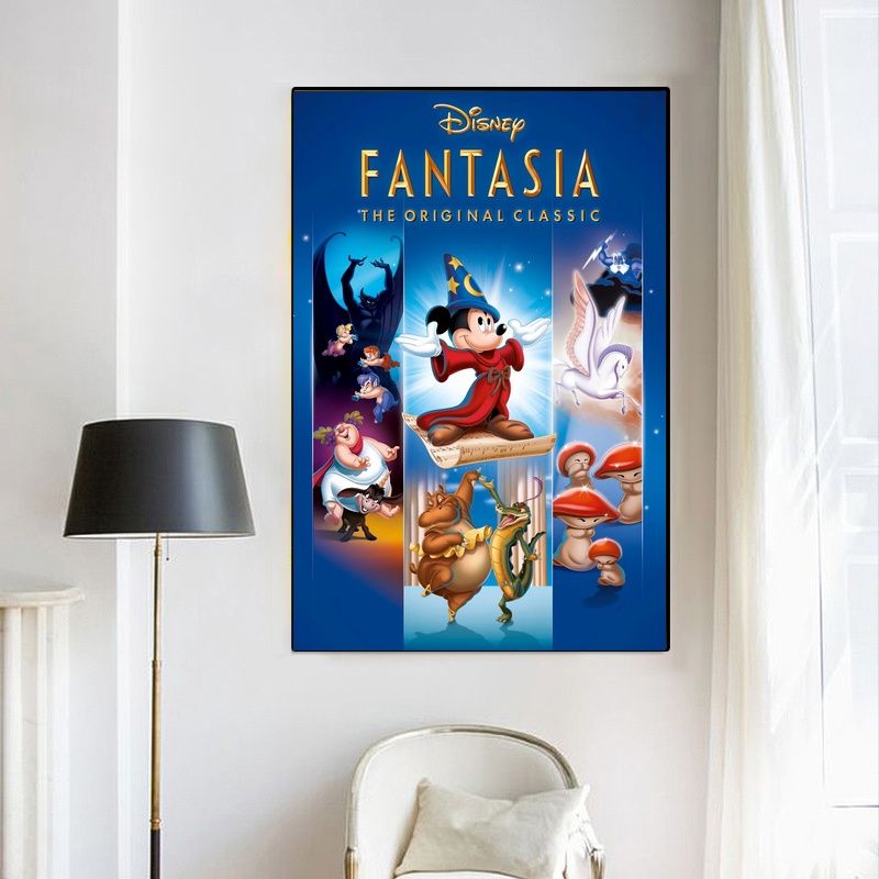 Fantasia 1940 MOVIE Poster Canvas Wall Art Home Decor (No Frame) - Image 4