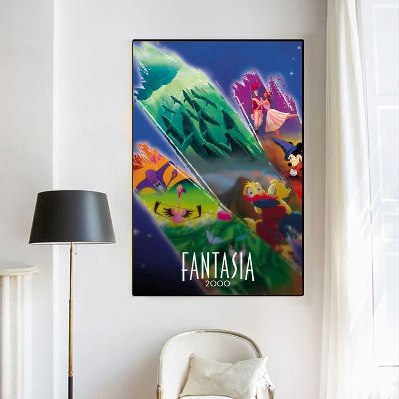 Fantasia 1940 MOVIE Poster Canvas Wall Art Home Decor (No Frame) - Image 3
