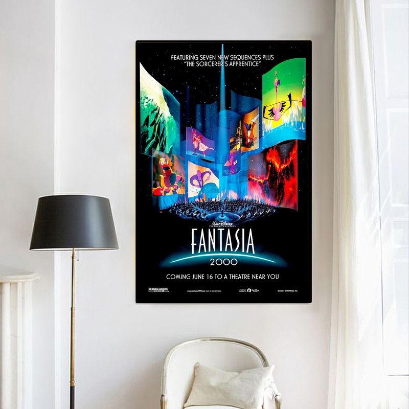 Fantasia 1940 MOVIE Poster Canvas Wall Art Home Decor (No Frame) - Image 4