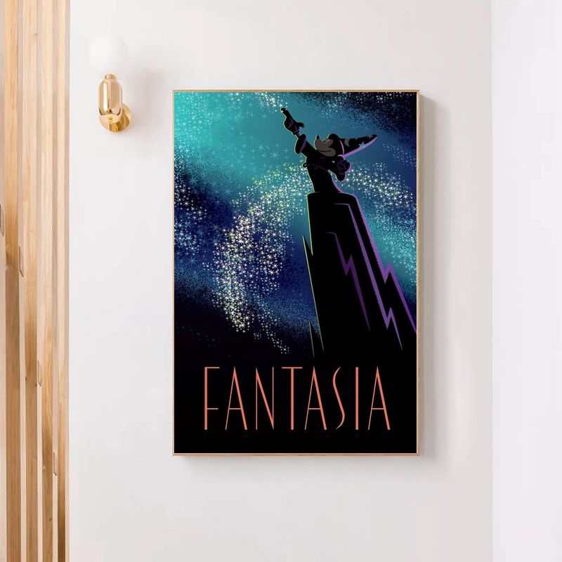 Fantasia 1940 MOVIE Poster Canvas Wall Art Home Decor (No Frame)