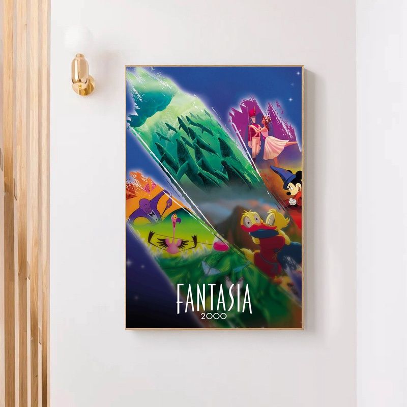 Fantasia 1940 MOVIE Poster Canvas Wall Art Home Decor (No Frame) - Image 4