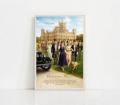Downton Abbey A New Era MOVIE Poster Canvas Wall Art Home Decor (No Frame)
