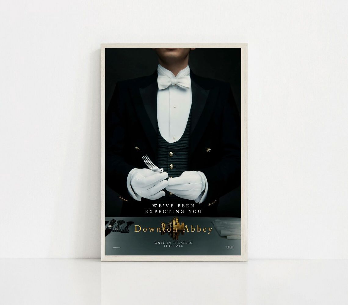 Downton Abbey A New Era MOVIE Poster Canvas Wall Art Home Decor (No Frame)