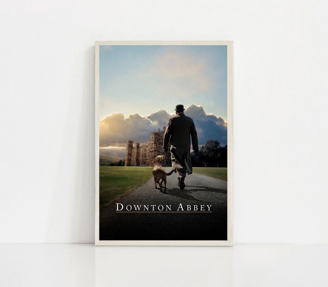 Downton Abbey A New Era MOVIE Poster Canvas Wall Art Home Decor (No Frame) - Image 2