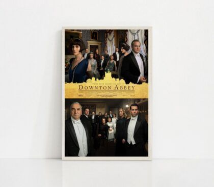 Downton Abbey A New Era MOVIE Poster Canvas Wall Art Home Decor (No Frame)