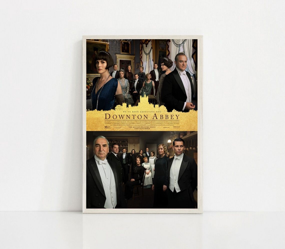 Downton Abbey A New Era MOVIE Poster Canvas Wall Art Home Decor (No Frame)