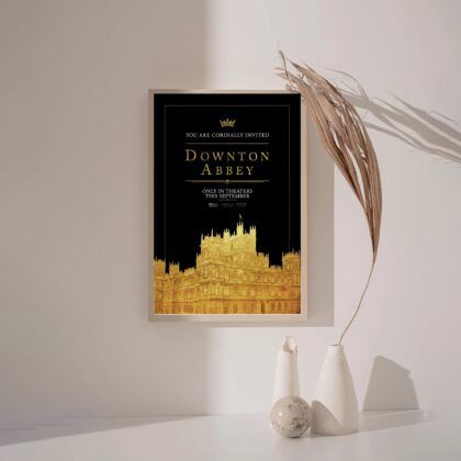 Downton Abbey A New Era MOVIE Poster Canvas Wall Art Home Decor (No Frame)