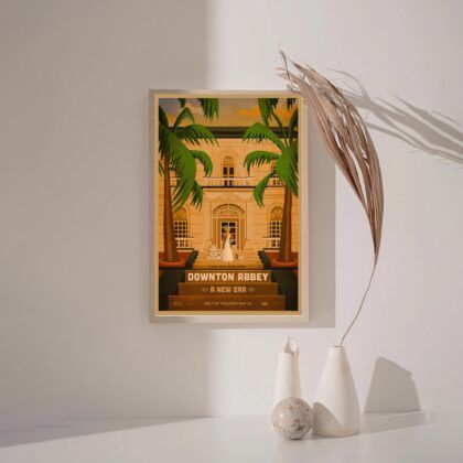 Downton Abbey A New Era MOVIE Poster Canvas Wall Art Home Decor (No Frame)