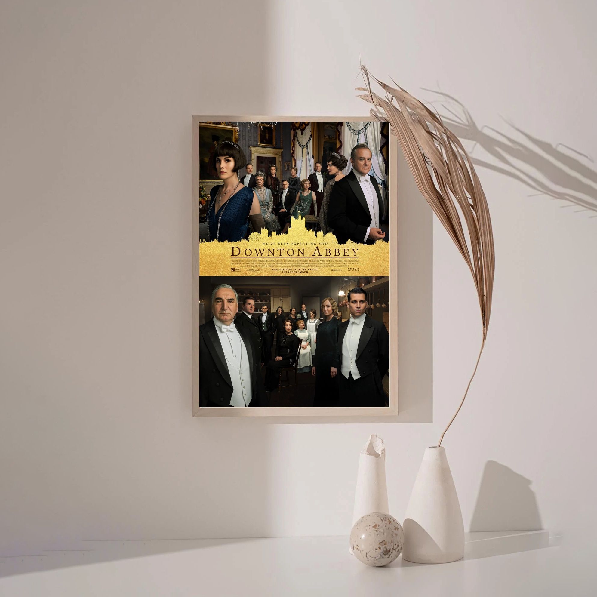 Downton Abbey A New Era MOVIE Poster Canvas Wall Art Home Decor (No Frame) - Image 3