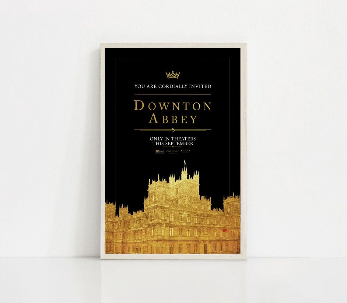 Downton Abbey A New Era MOVIE Poster Canvas Wall Art Home Decor (No Frame) - Image 2