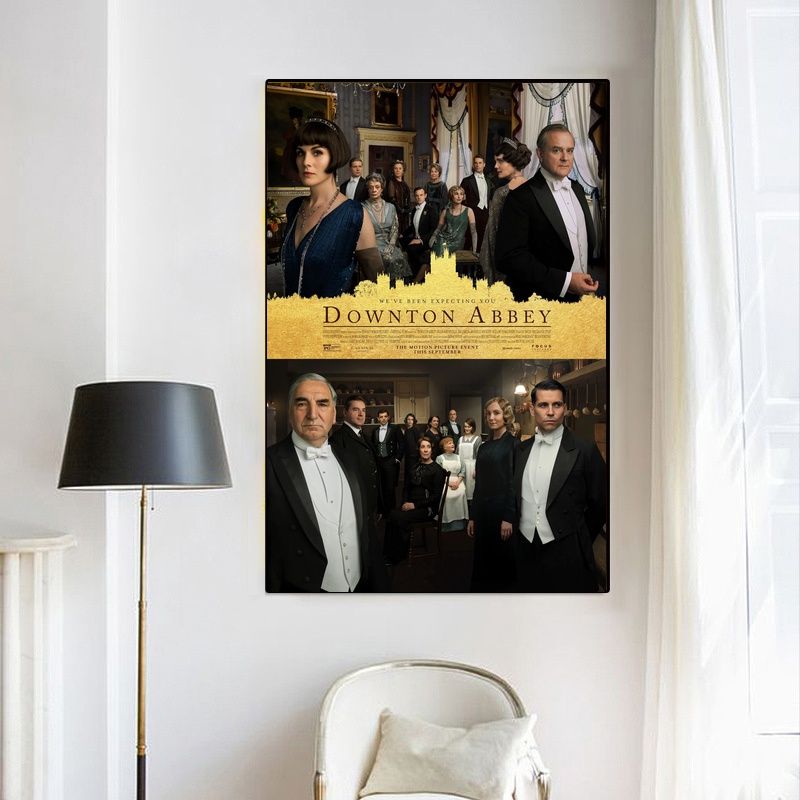 Downton Abbey A New Era MOVIE Poster Canvas Wall Art Home Decor (No Frame) - Image 4