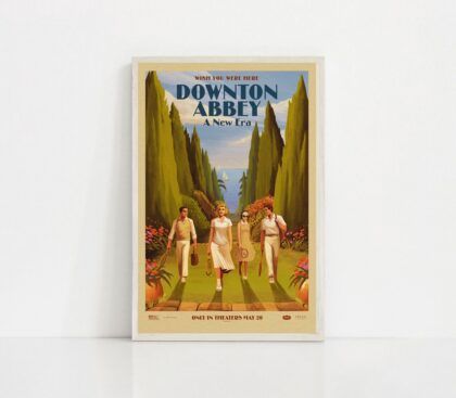 Downton Abbey A New Era MOVIE Poster Canvas Wall Art Home Decor (No Frame)