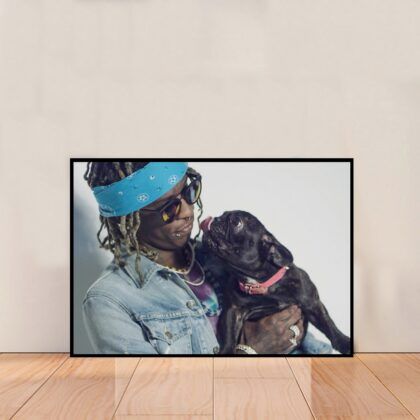 Young Thug Music Poster Canvas Wall Art Home Decor (No Frame)