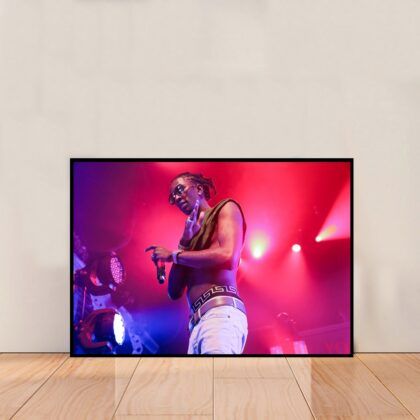Young Thug Music Poster Canvas Wall Art Home Decor (No Frame)