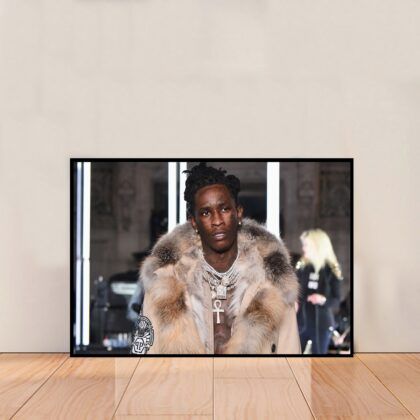 Young Thug Music Poster Canvas Wall Art Home Decor (No Frame)
