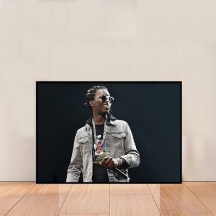 Young Thug Music Poster Canvas Wall Art Home Decor (No Frame)