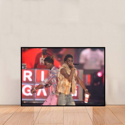 Young Thug Music Poster Canvas Wall Art Home Decor (No Frame)