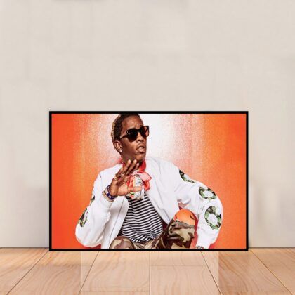 Young Thug Music Poster Canvas Wall Art Home Decor (No Frame)