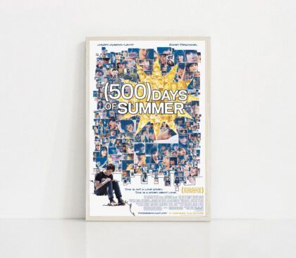 500 Days of Summer MOVIE Poster Canvas Wall Art Home Decor (No Frame)