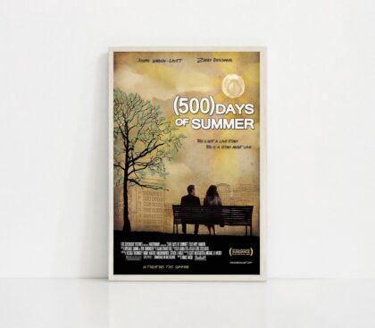 500 Days of Summer MOVIE Poster Canvas Wall Art Home Decor (No Frame)