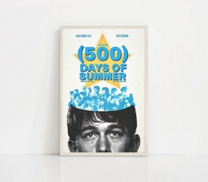 500 Days of Summer MOVIE Poster Canvas Wall Art Home Decor (No Frame)