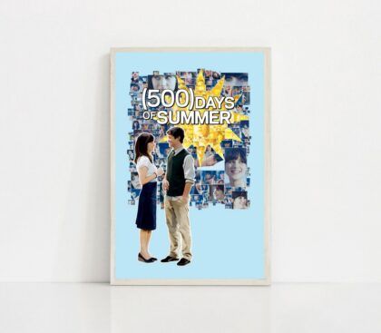 500 Days of Summer MOVIE Poster Canvas Wall Art Home Decor (No Frame)