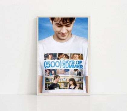 500 Days of Summer MOVIE Poster Canvas Wall Art Home Decor (No Frame)