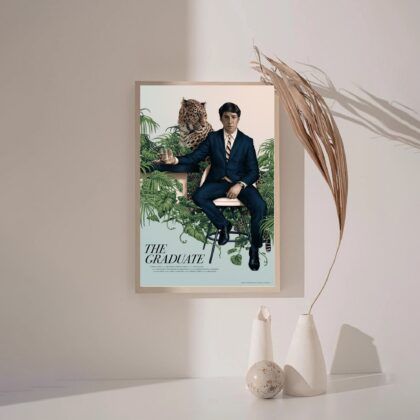 the graduate MOVIE Poster Canvas Wall Art Home Decor (No Frame)