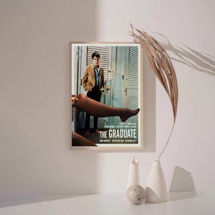 the graduate MOVIE Poster Canvas Wall Art Home Decor (No Frame)