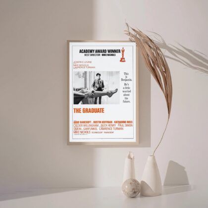 the graduate MOVIE Poster Canvas Wall Art Home Decor (No Frame)