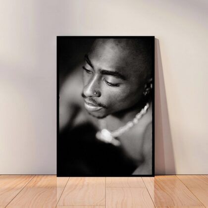 Tupac Shakur 2Pac Music Poster Canvas Wall Art Home Decor (No Frame)
