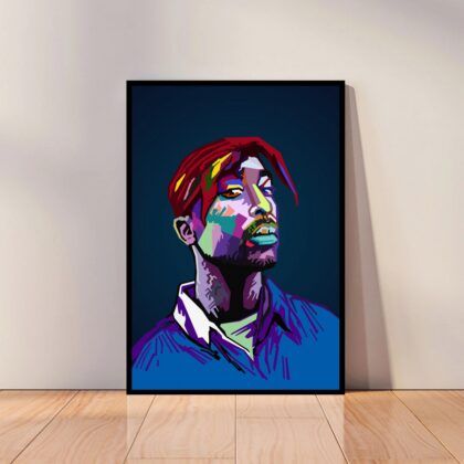Tupac Shakur 2Pac Music Poster Canvas Wall Art Home Decor (No Frame)
