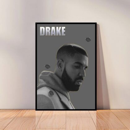 Drake Hip Hop Rap Music Poster Canvas Wall Art Home Decor (No Frame)