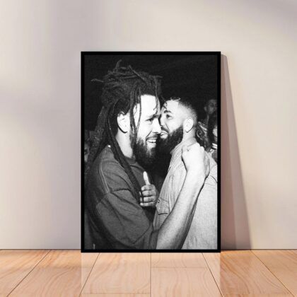 Drake Hip Hop Rap Music Poster Canvas Wall Art Home Decor (No Frame)