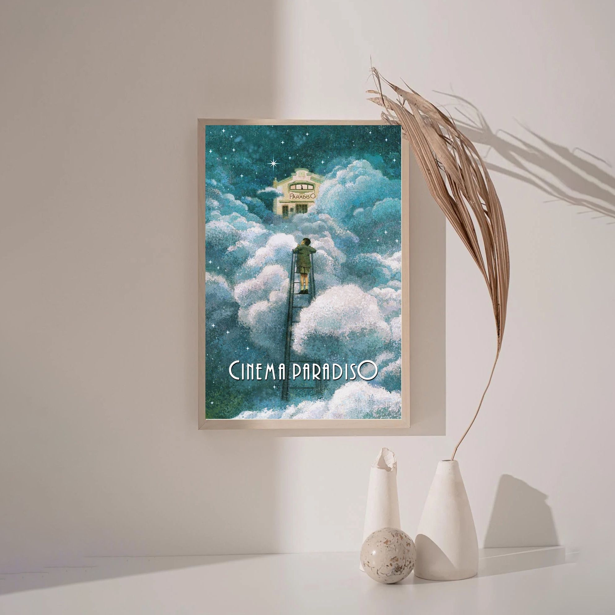 Cinema Paradiso 2019 MOVIE Poster Canvas Wall Art Home Decor (No Frame) - Image 3