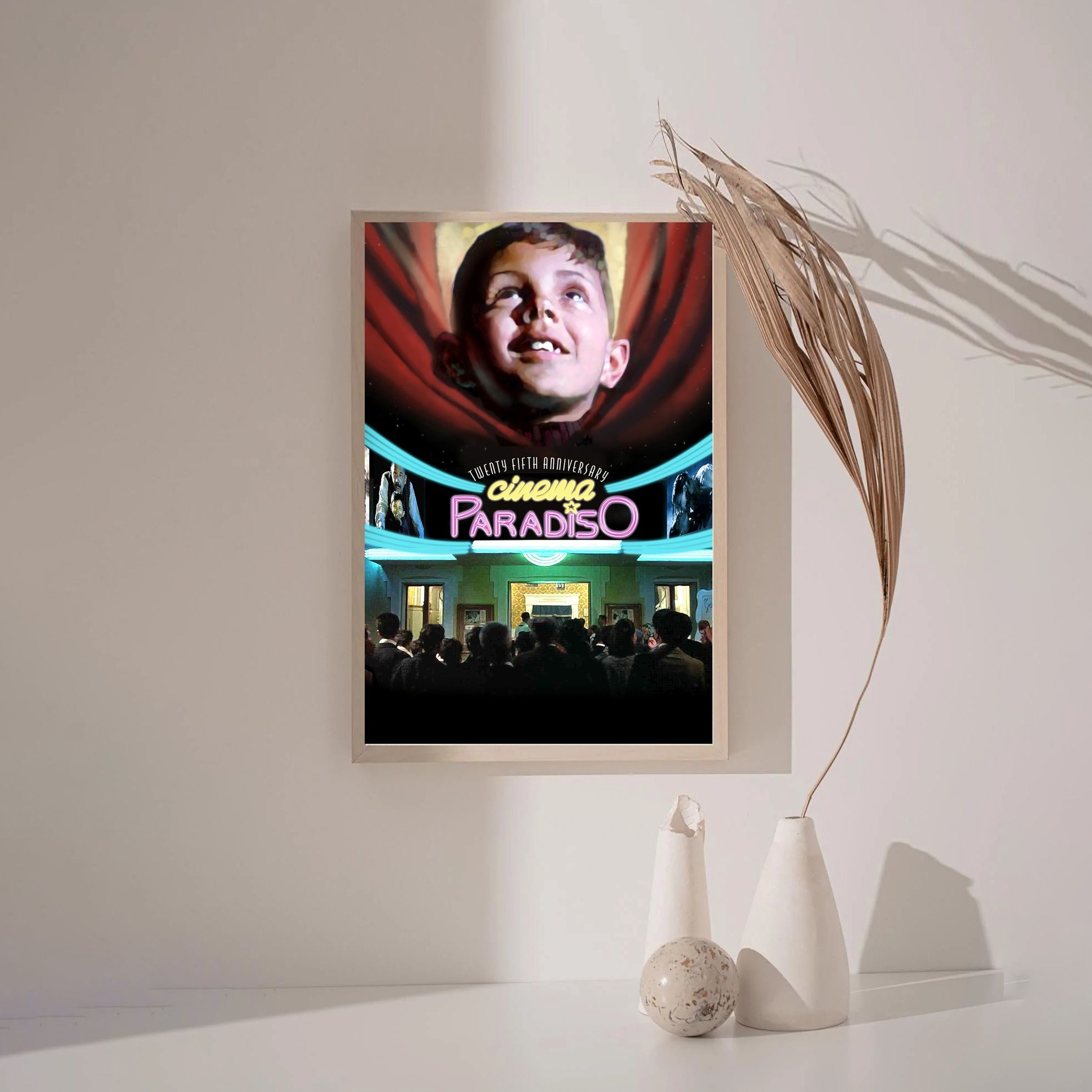Cinema Paradiso 2019 MOVIE Poster Canvas Wall Art Home Decor (No Frame) - Image 3