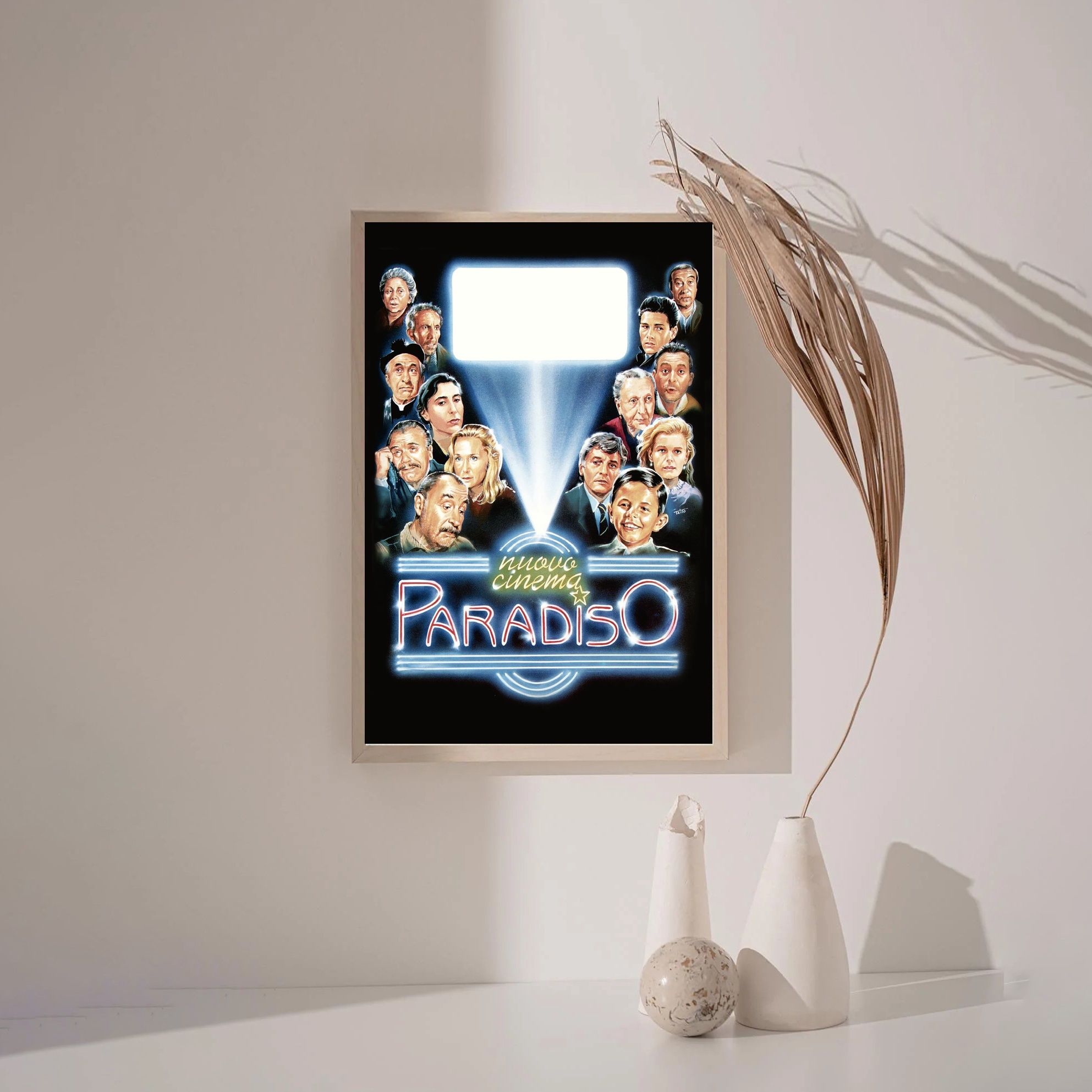 Cinema Paradiso 2019 MOVIE Poster Canvas Wall Art Home Decor (No Frame)