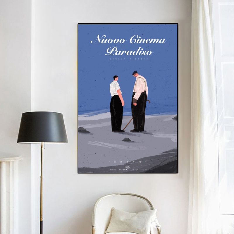 Cinema Paradiso 2019 MOVIE Poster Canvas Wall Art Home Decor (No Frame) - Image 4