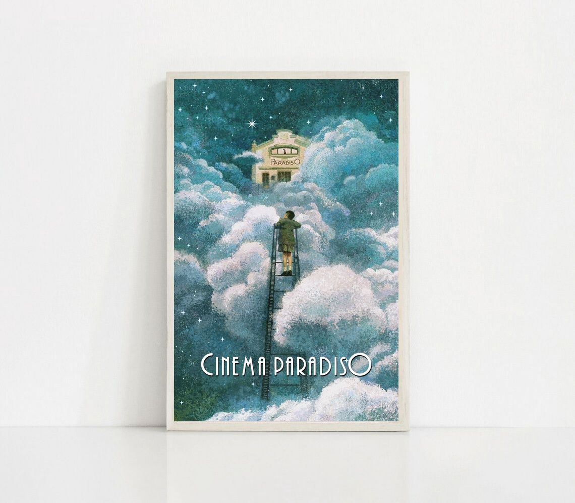 Cinema Paradiso 2019 MOVIE Poster Canvas Wall Art Home Decor (No Frame)