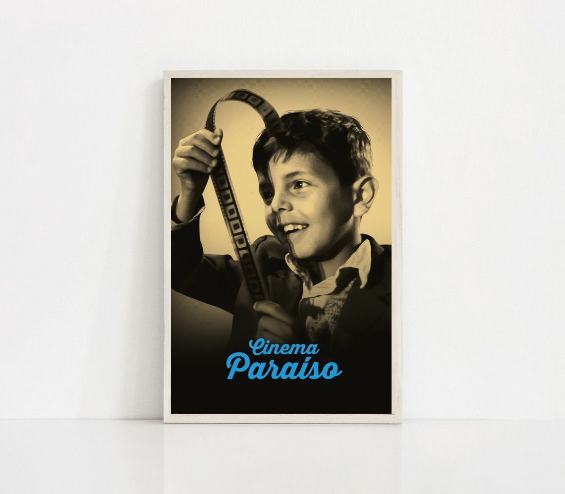 Cinema Paradiso 2019 MOVIE Poster Canvas Wall Art Home Decor (No Frame)