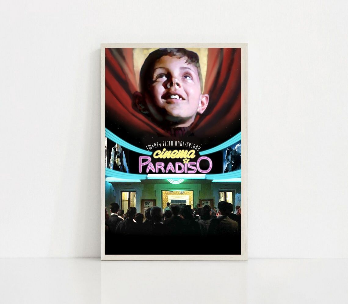 Cinema Paradiso 2019 MOVIE Poster Canvas Wall Art Home Decor (No Frame)
