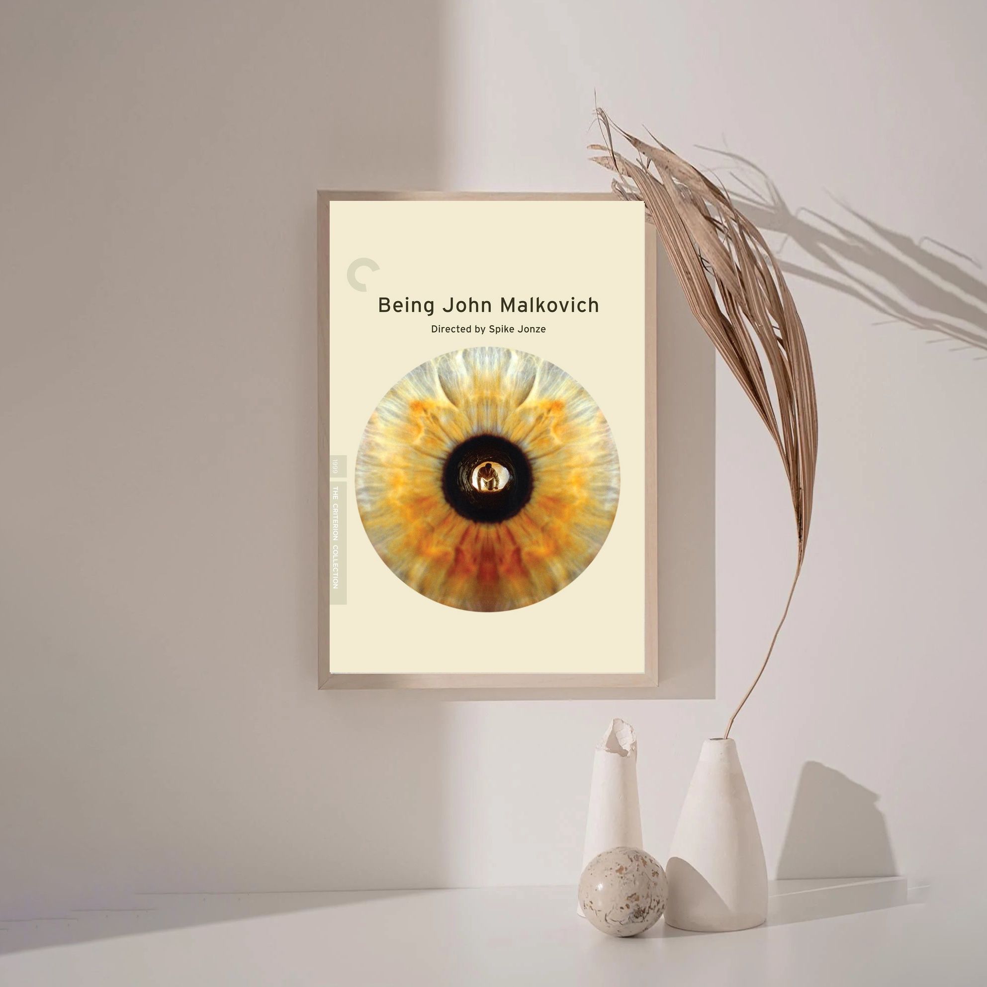 Being John Malkovich MOVIE Poster Canvas Wall Art Home Decor (No Frame) - Image 3