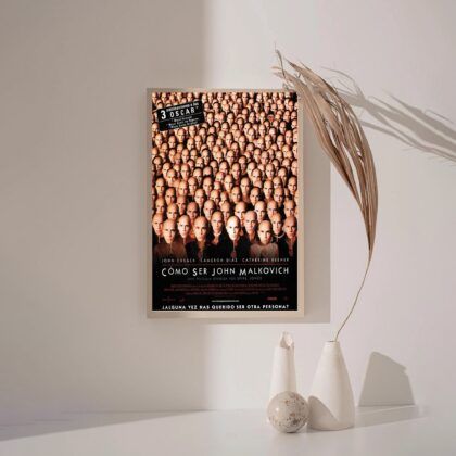 Being John Malkovich MOVIE Poster Canvas Wall Art Home Decor (No Frame)