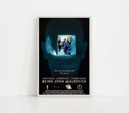 Being John Malkovich MOVIE Poster Canvas Wall Art Home Decor (No Frame)