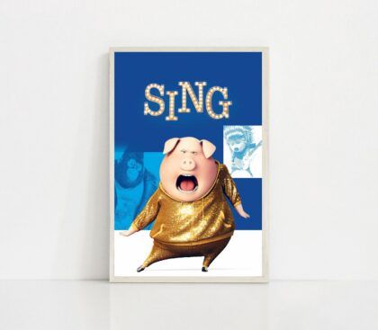 Sing 2 SING 1 MOVIE Poster Canvas Wall Art Home Decor (No Frame)