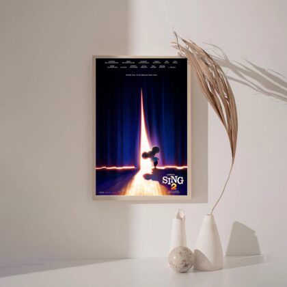 Sing 2 SING 1 MOVIE Poster Canvas Wall Art Home Decor (No Frame)
