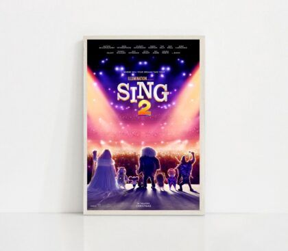 Sing 2 SING 1 MOVIE Poster Canvas Wall Art Home Decor (No Frame)