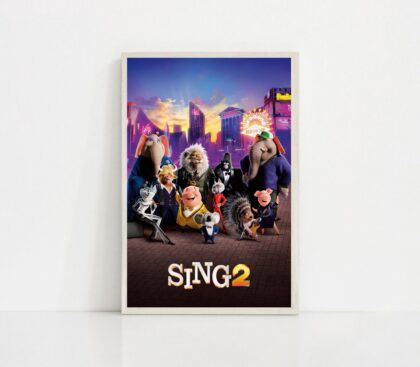 Sing 2 SING 1 MOVIE Poster Canvas Wall Art Home Decor (No Frame)